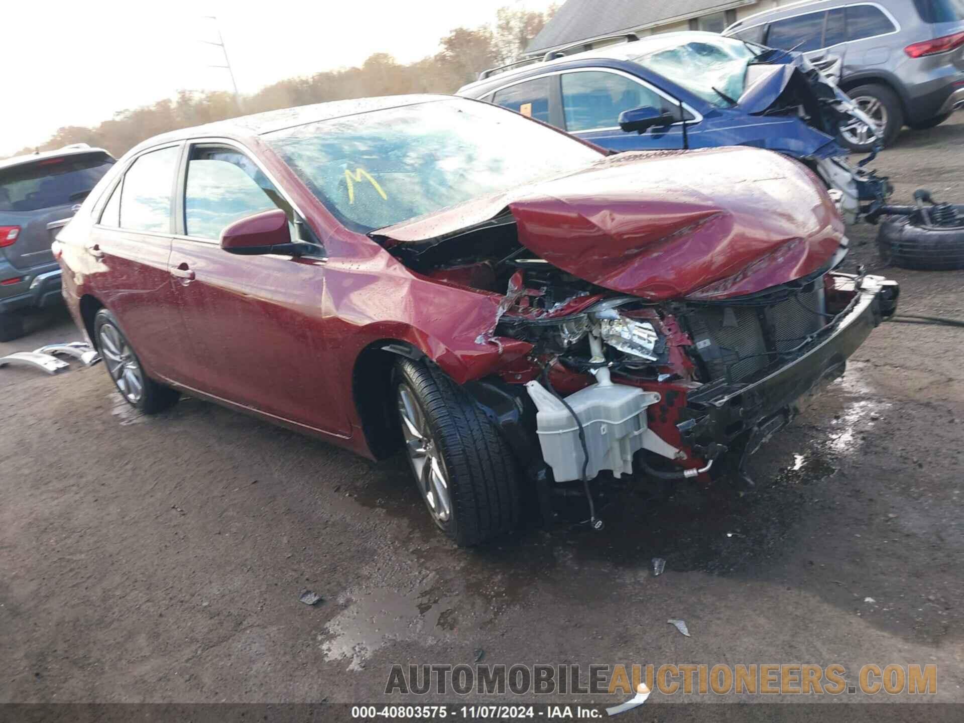 4T1BF1FK4GU525342 TOYOTA CAMRY 2016