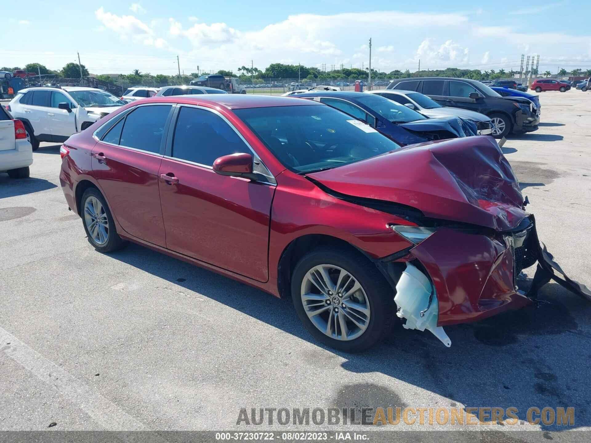 4T1BF1FK4GU529343 TOYOTA CAMRY 2016