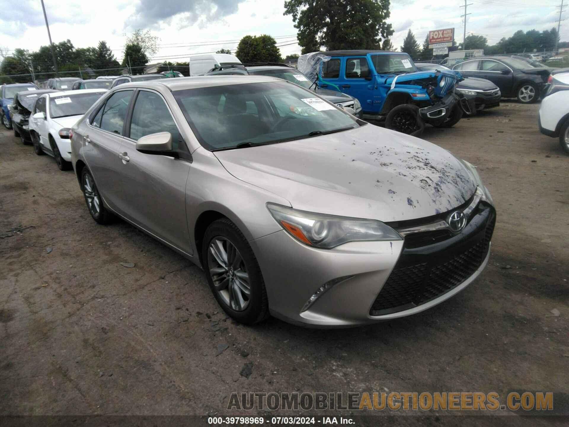 4T1BF1FK4GU565422 TOYOTA CAMRY 2016