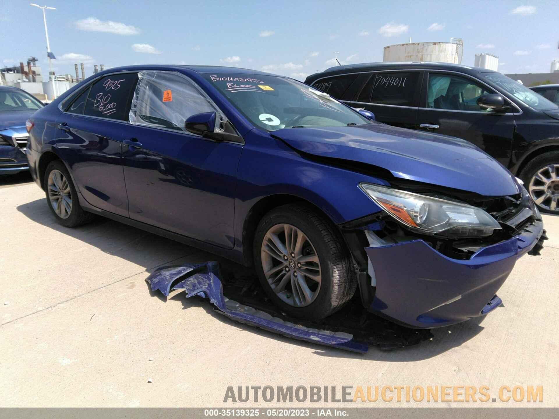 4T1BF1FK4GU569678 TOYOTA CAMRY 2016