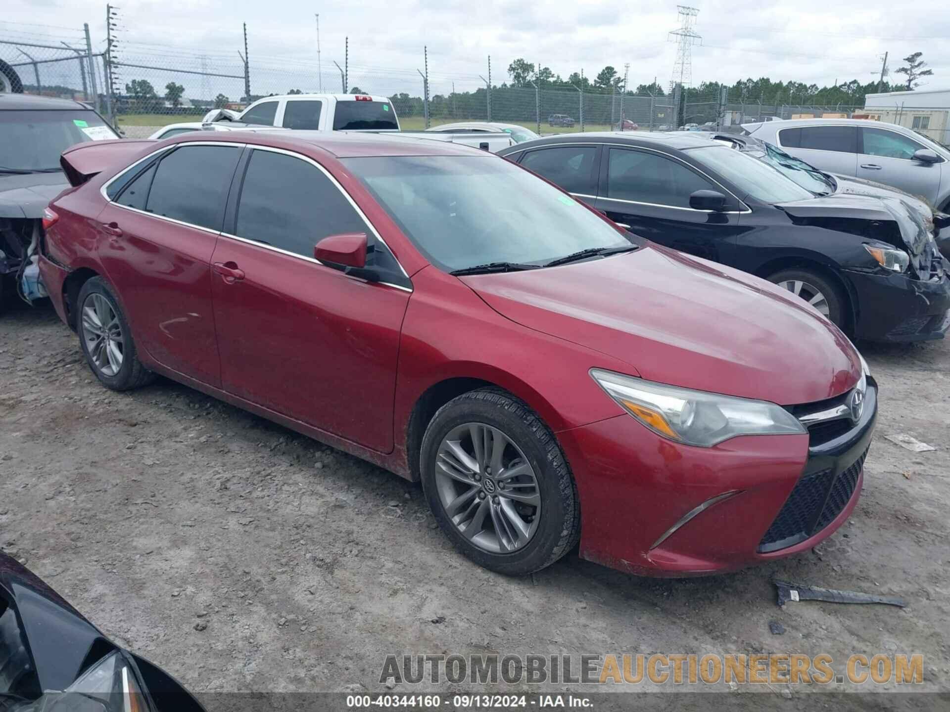 4T1BF1FK4GU575626 TOYOTA CAMRY 2016