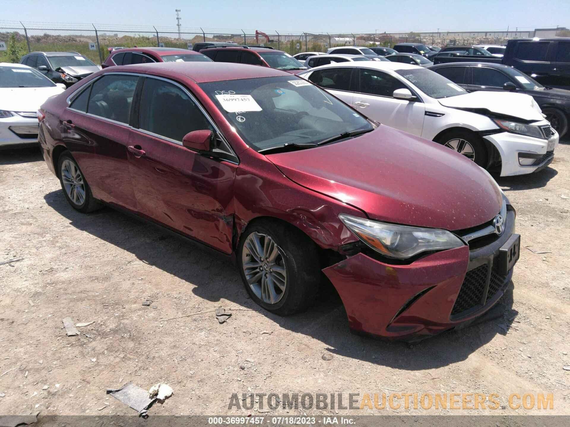 4T1BF1FK4GU576114 TOYOTA CAMRY 2016