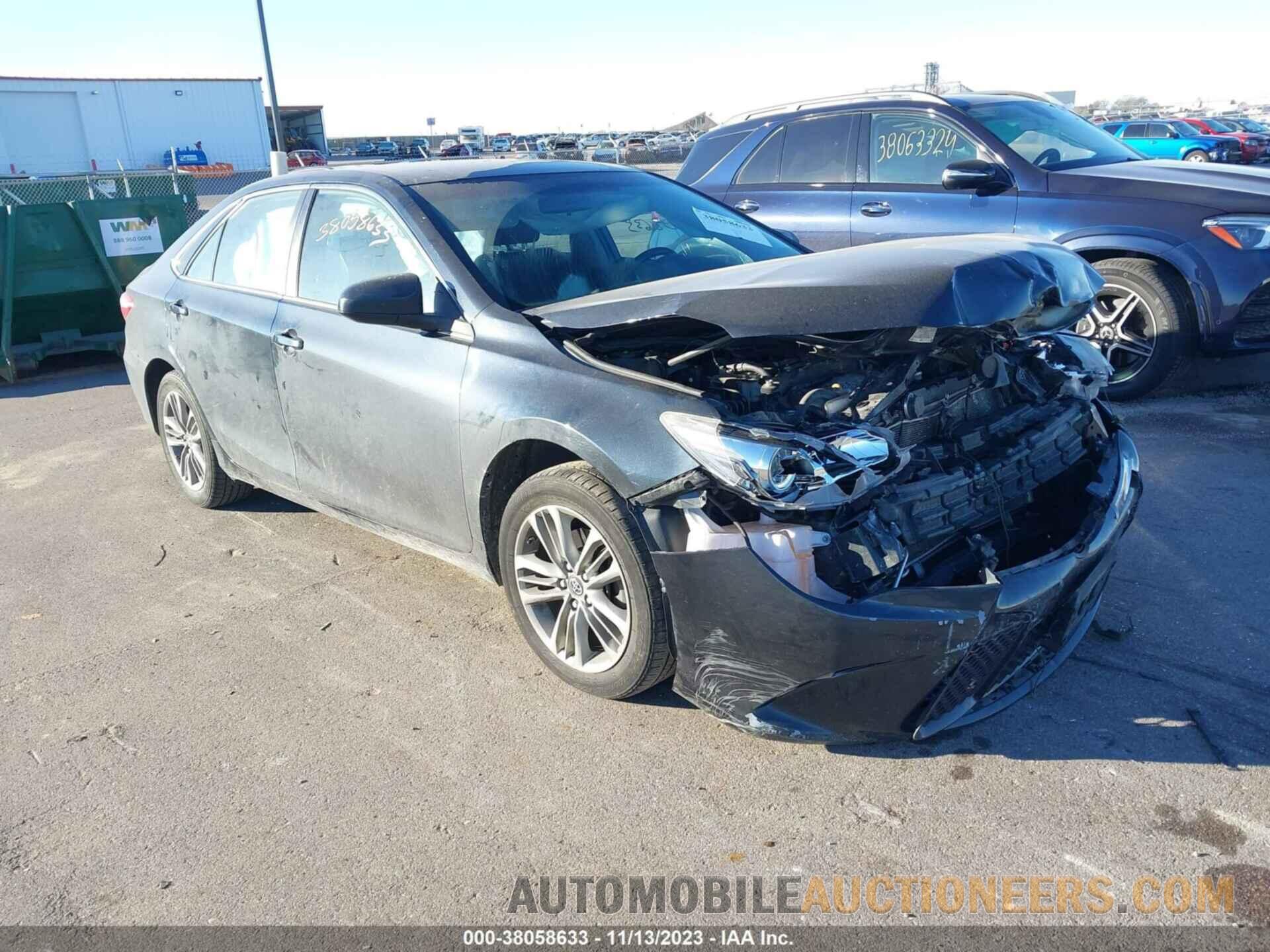 4T1BF1FK4GU592183 TOYOTA CAMRY 2016