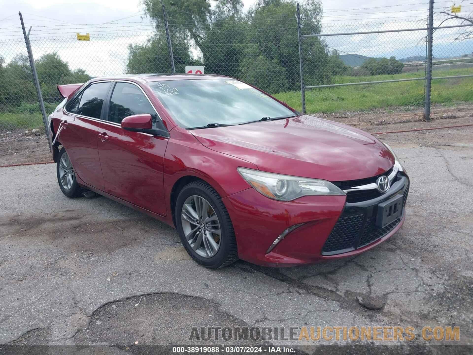 4T1BF1FK4GU613310 TOYOTA CAMRY 2016