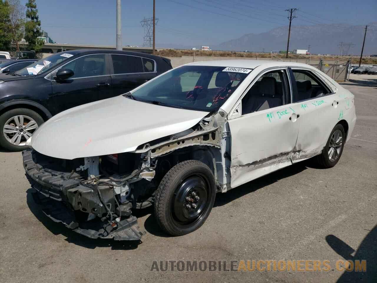 4T1BF1FK4HU268653 TOYOTA CAMRY 2017