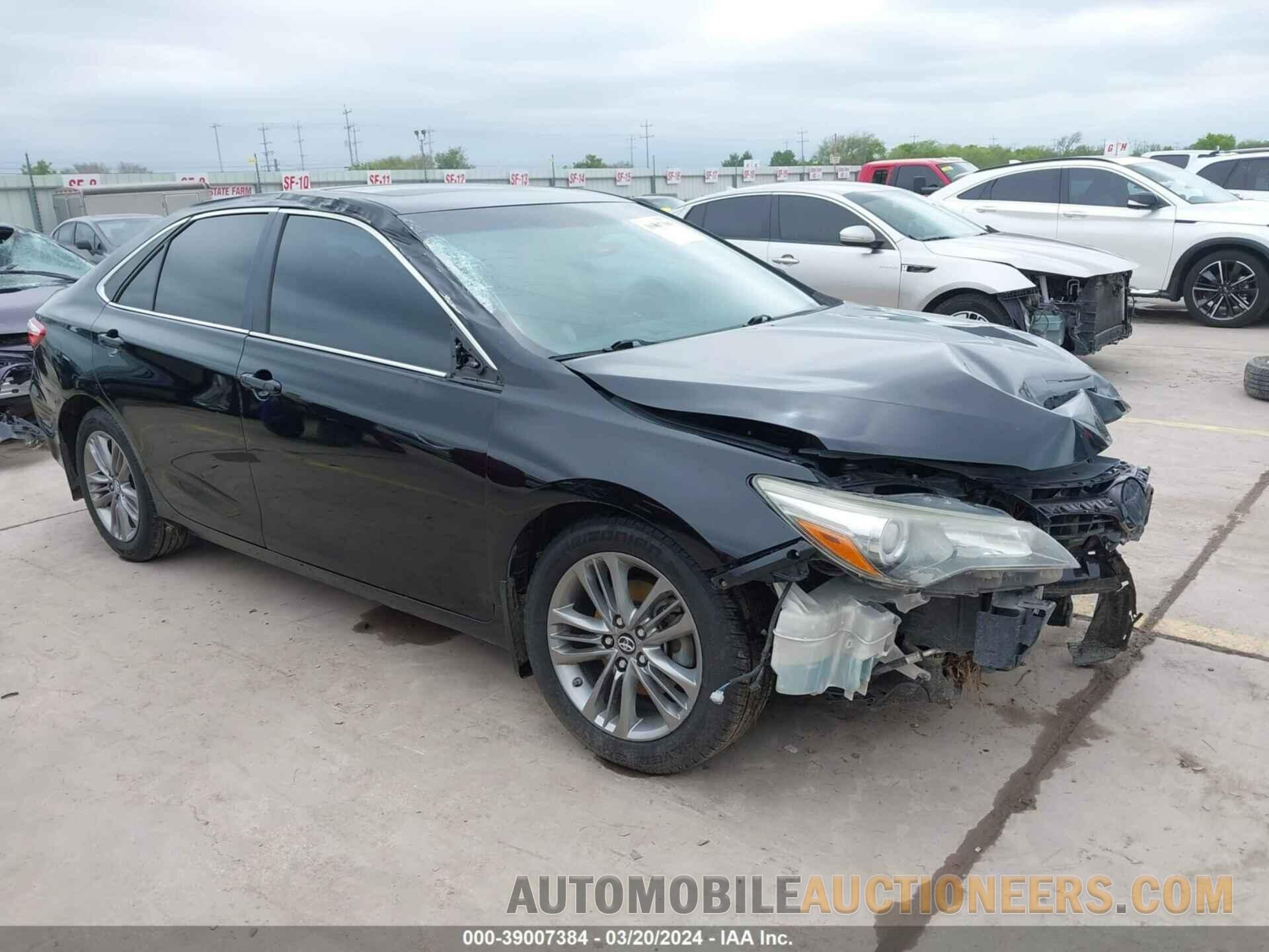 4T1BF1FK4HU293956 TOYOTA CAMRY 2017