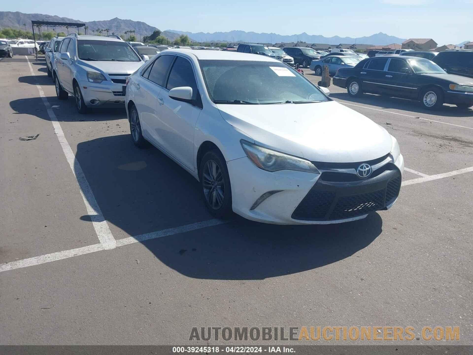 4T1BF1FK4HU300839 TOYOTA CAMRY 2017