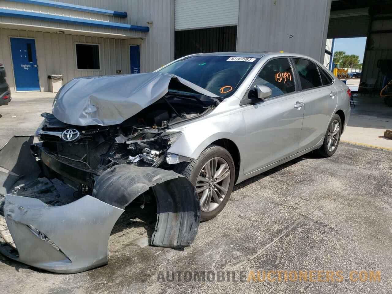 4T1BF1FK4HU307242 TOYOTA CAMRY 2017