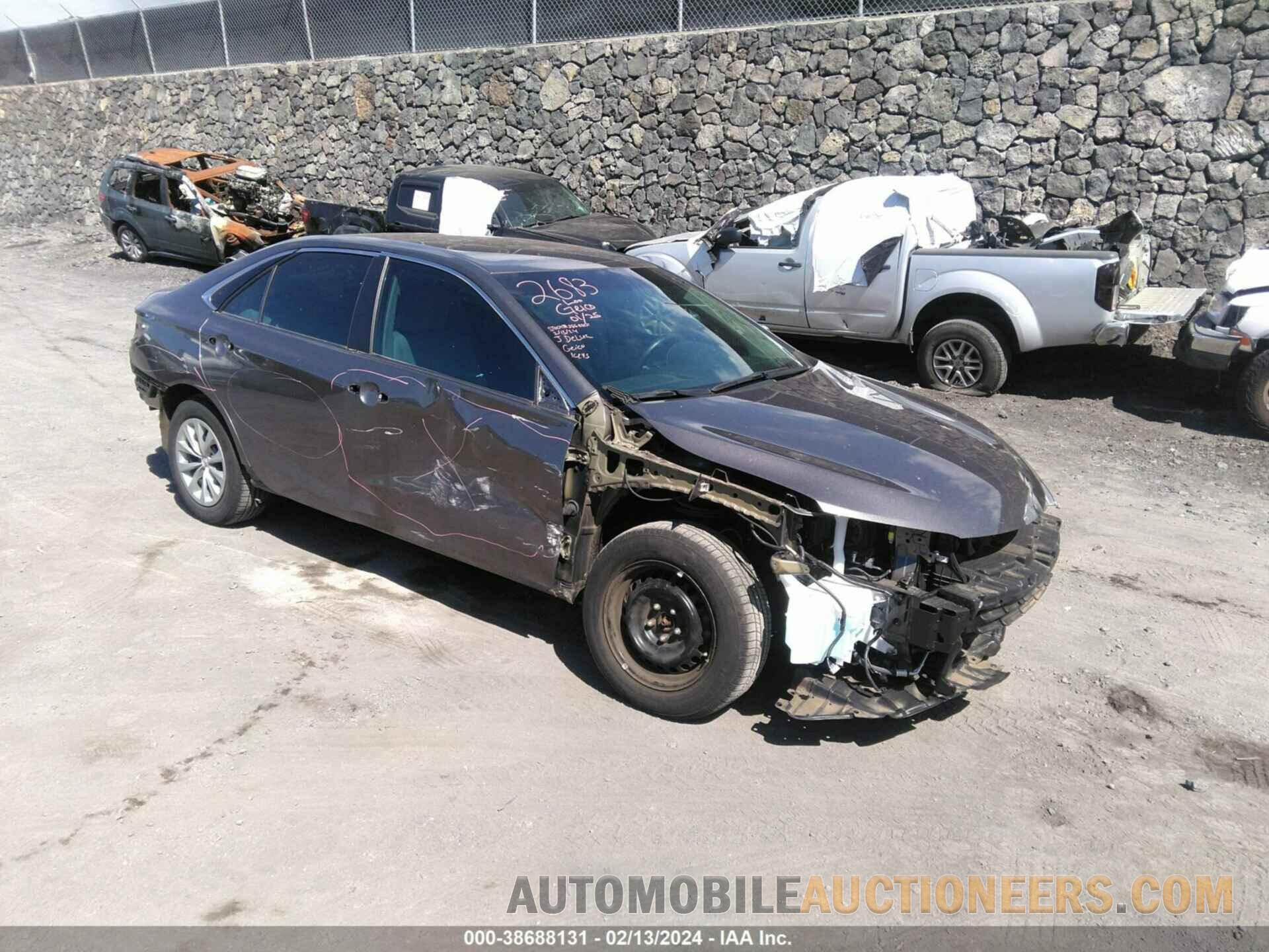 4T1BF1FK4HU326504 TOYOTA CAMRY 2017