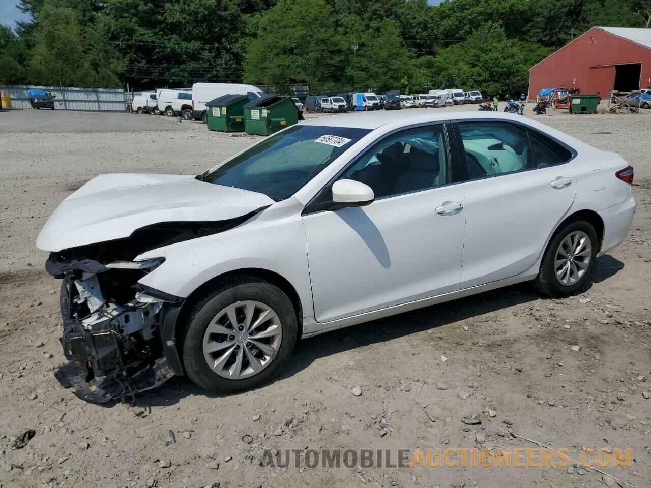 4T1BF1FK4HU342380 TOYOTA CAMRY 2017