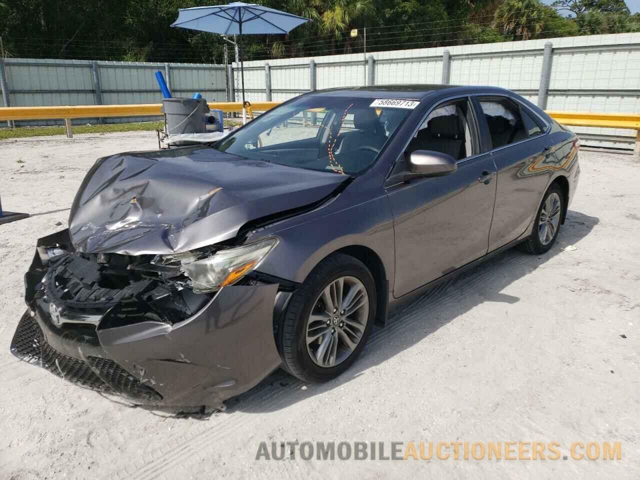 4T1BF1FK4HU365982 TOYOTA CAMRY 2017