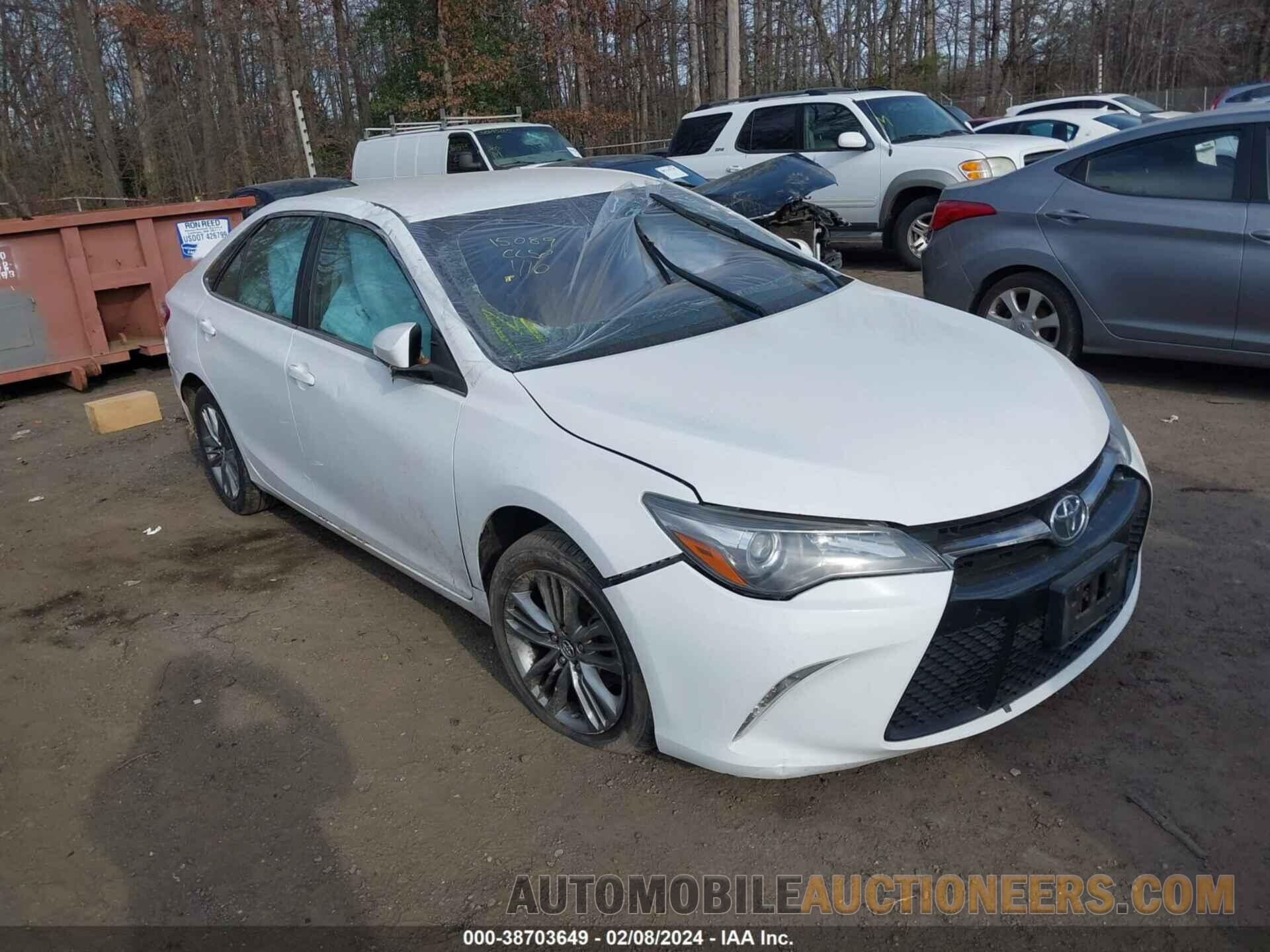 4T1BF1FK4HU407602 TOYOTA CAMRY 2017