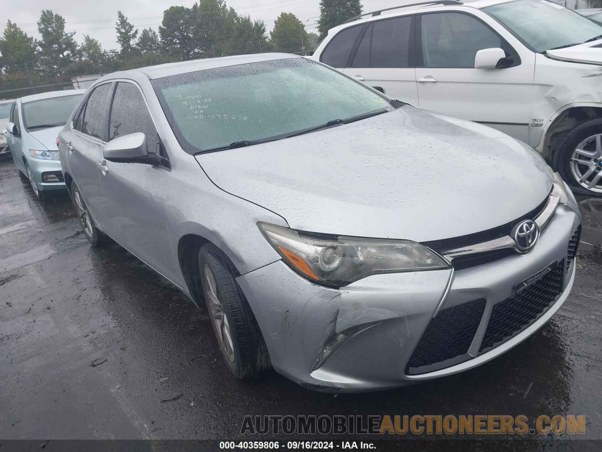 4T1BF1FK4HU445248 TOYOTA CAMRY 2017