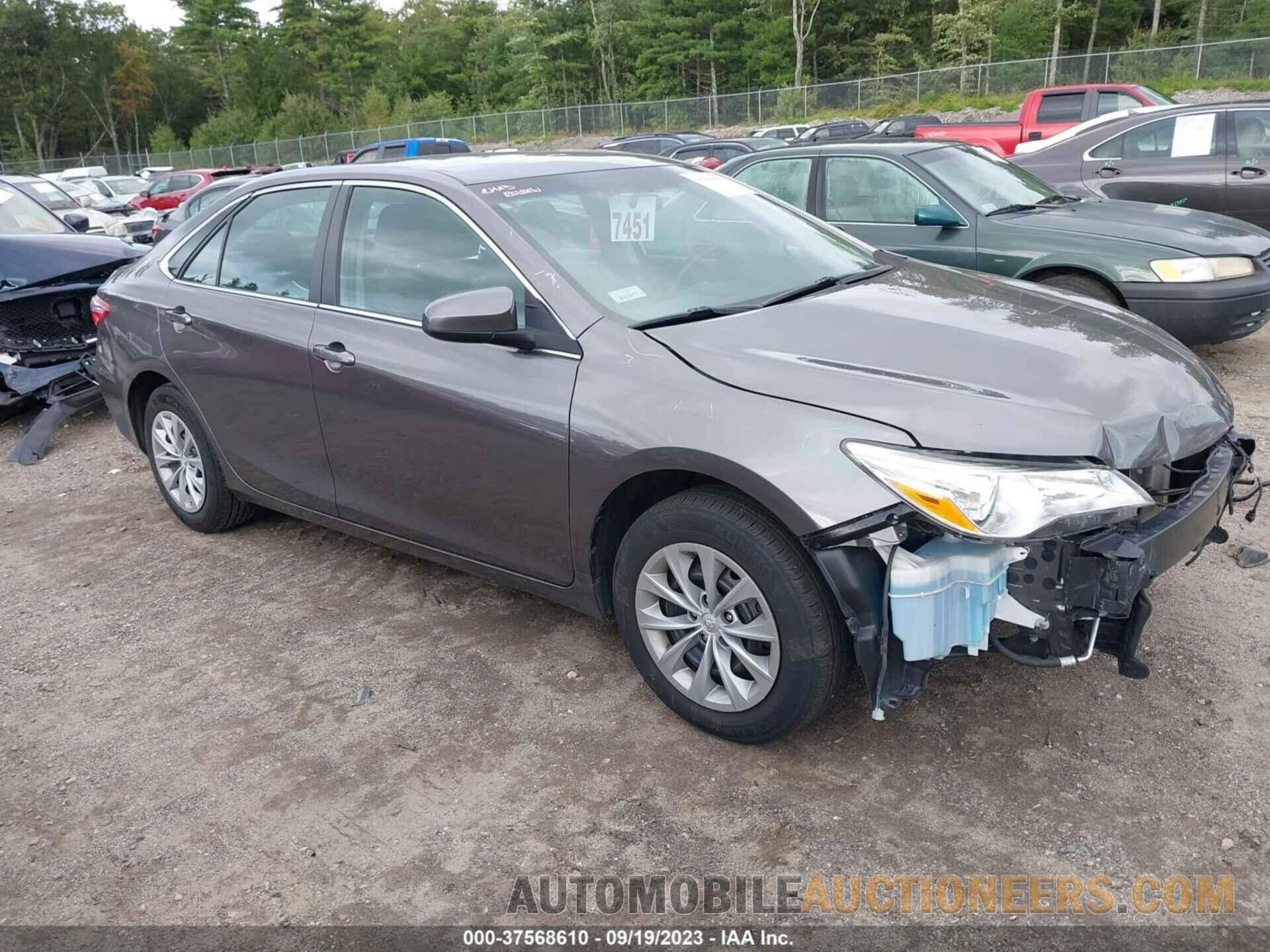 4T1BF1FK4HU449400 TOYOTA CAMRY 2017