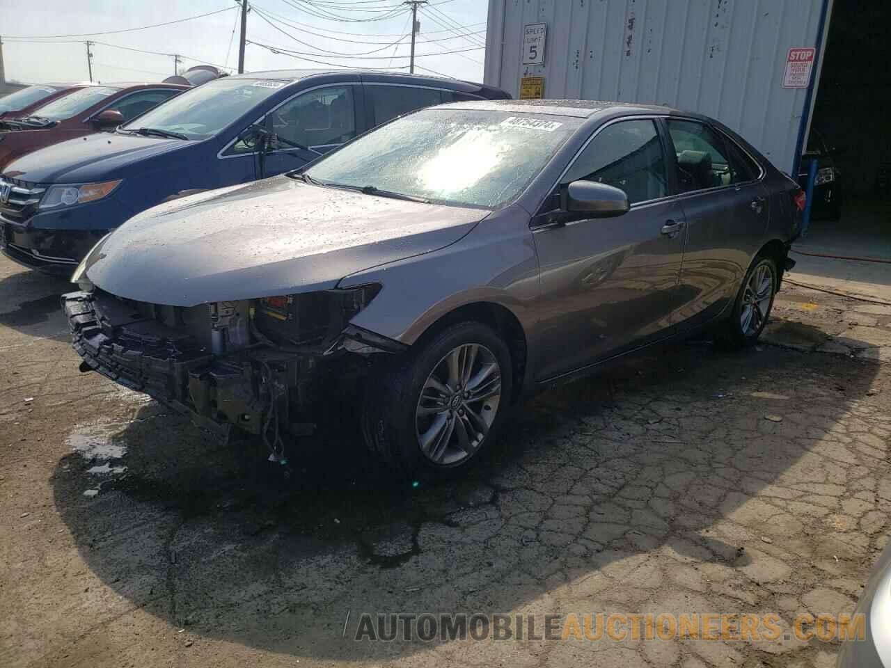 4T1BF1FK4HU616614 TOYOTA CAMRY 2017