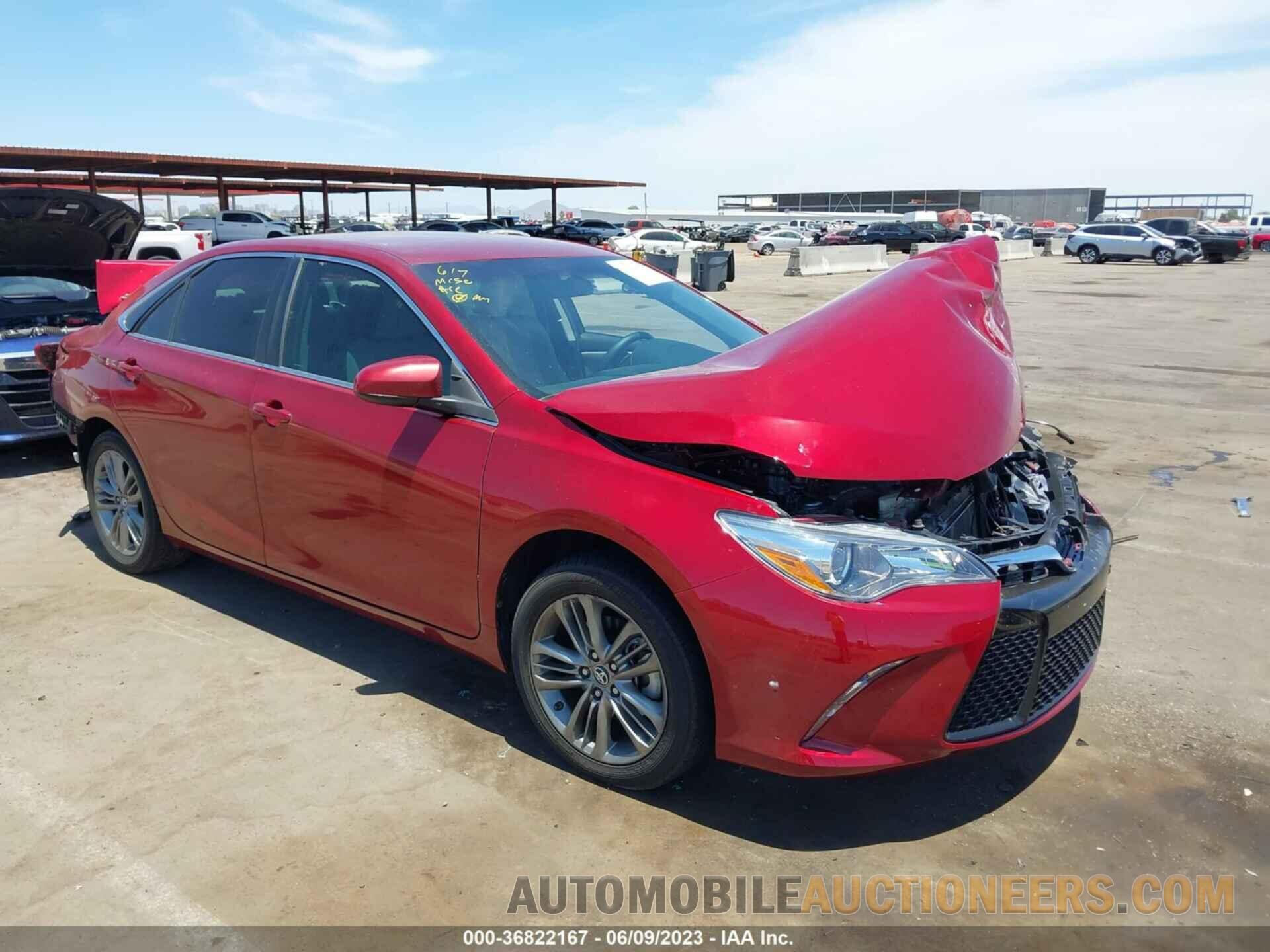 4T1BF1FK4HU624972 TOYOTA CAMRY 2017