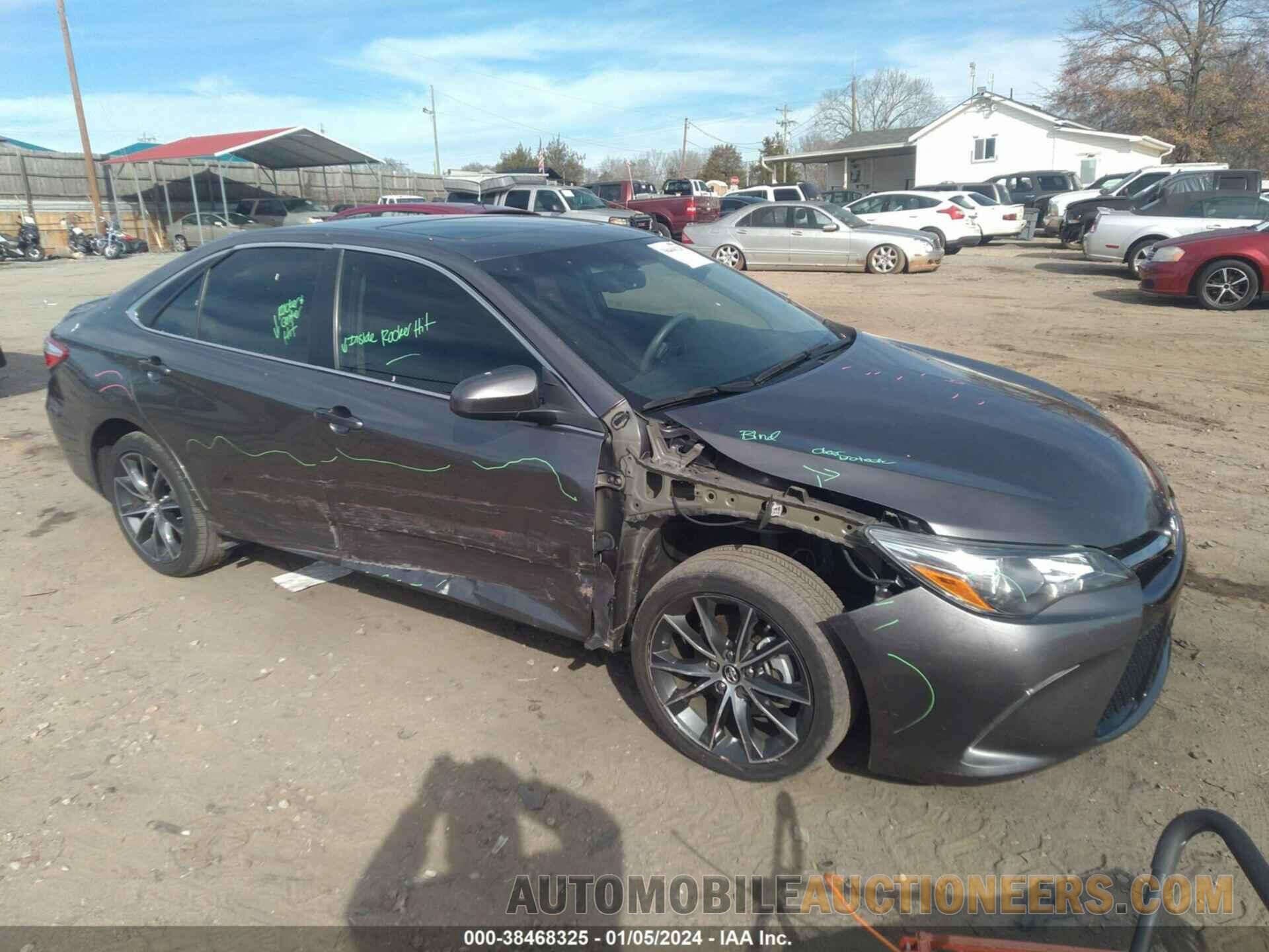 4T1BF1FK4HU641643 TOYOTA CAMRY 2017