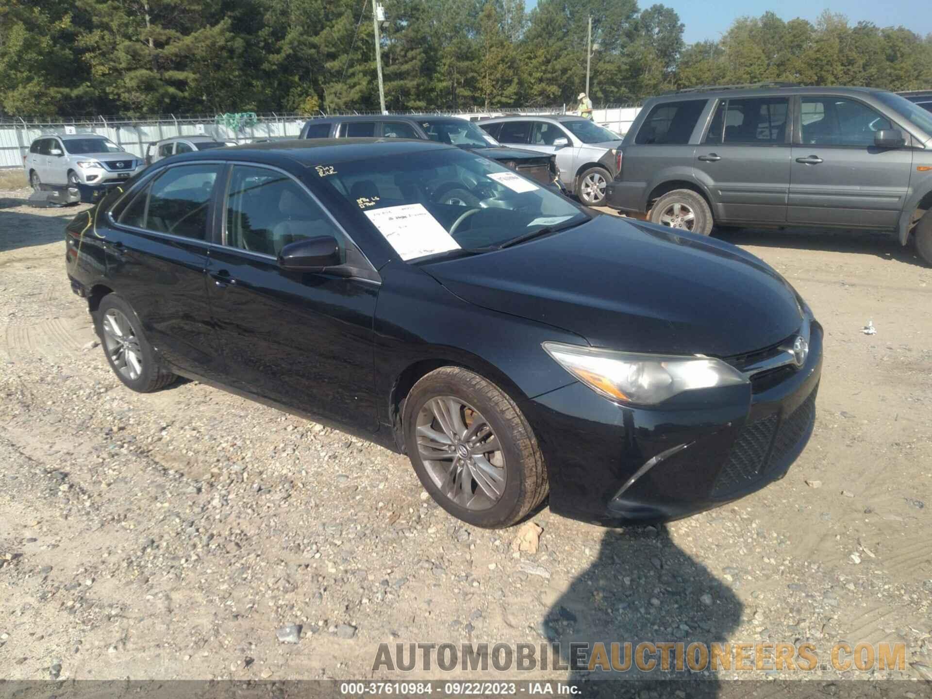 4T1BF1FK4HU642744 TOYOTA CAMRY 2017