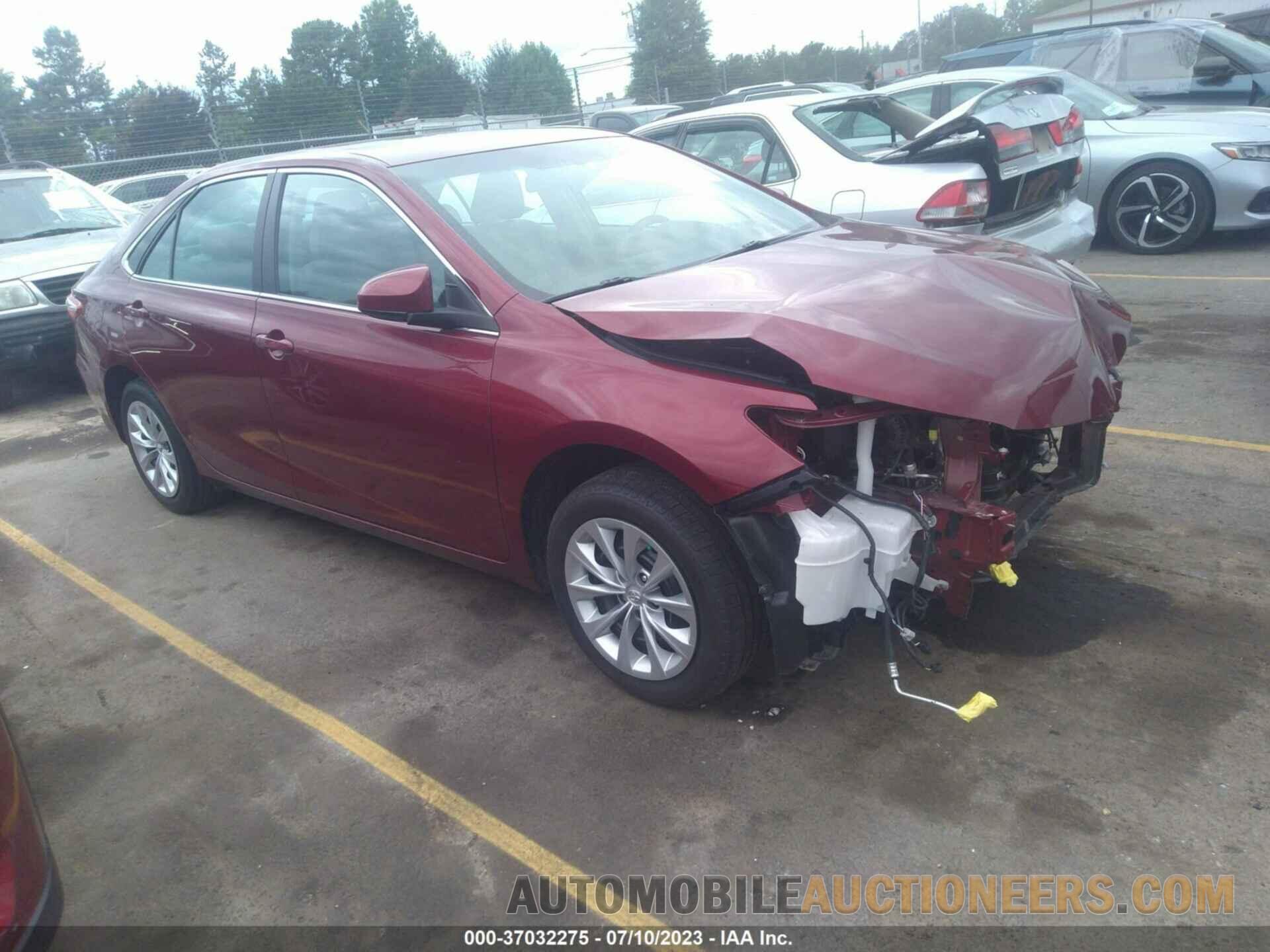 4T1BF1FK4HU651122 TOYOTA CAMRY 2017