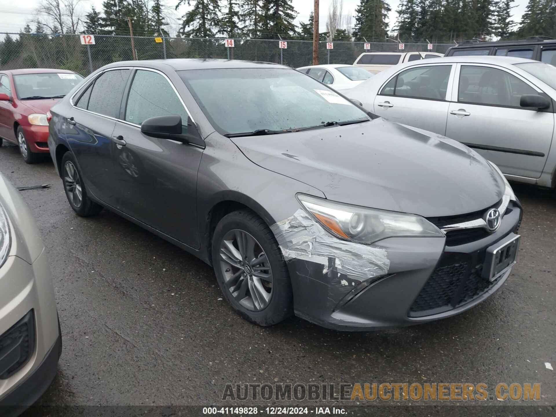 4T1BF1FK4HU652786 TOYOTA CAMRY 2017