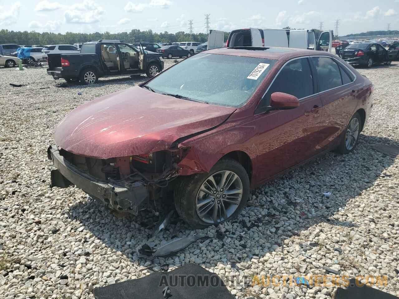 4T1BF1FK4HU662220 TOYOTA CAMRY 2017