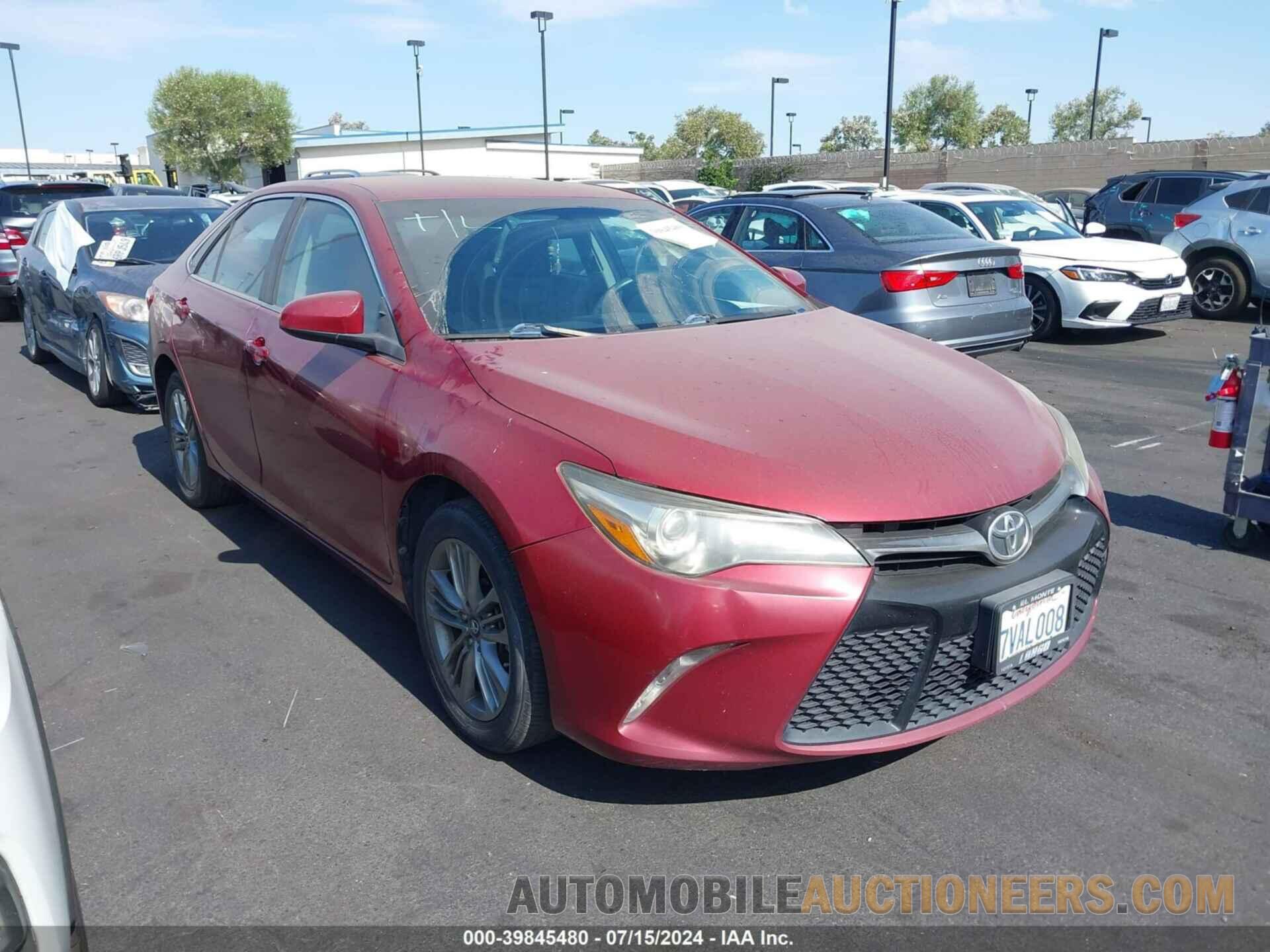 4T1BF1FK4HU667501 TOYOTA CAMRY 2017