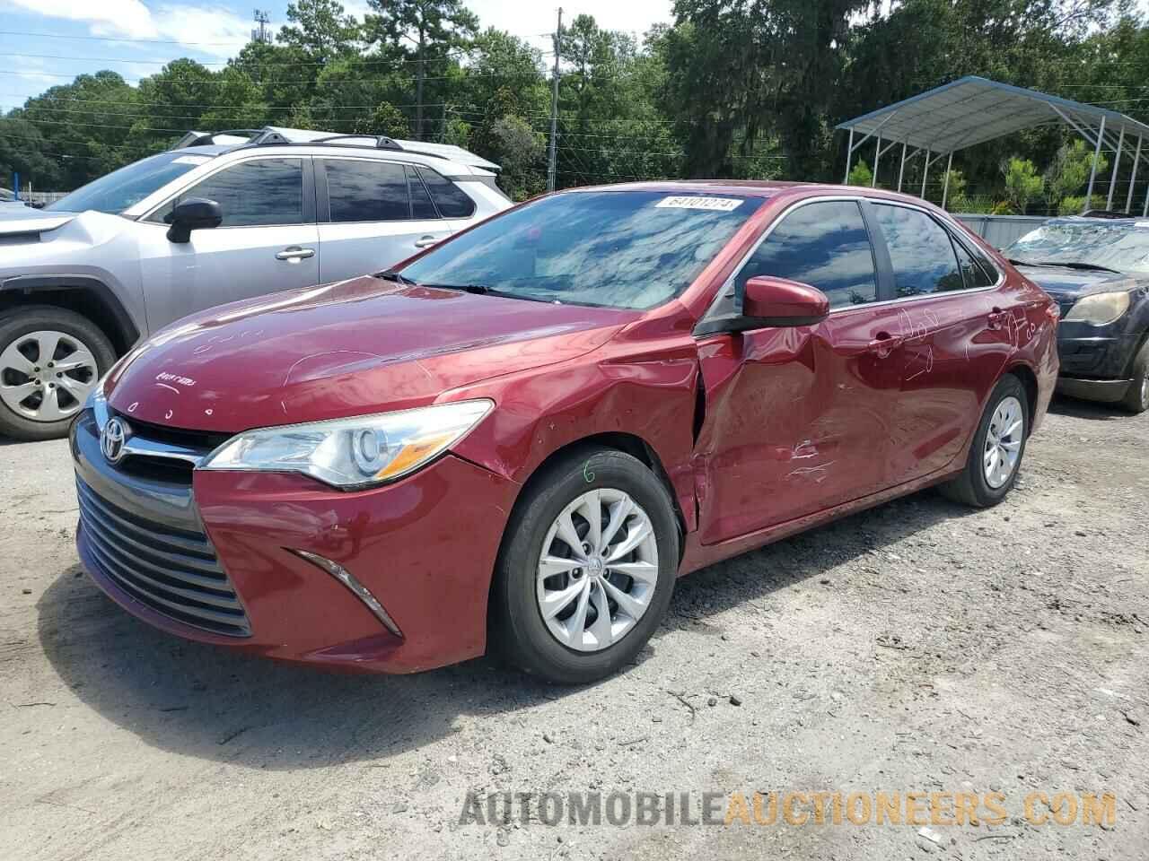 4T1BF1FK4HU672598 TOYOTA CAMRY 2017