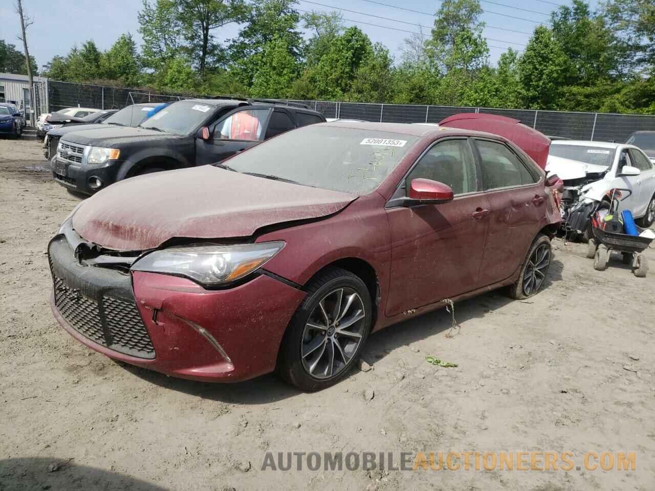 4T1BF1FK4HU712632 TOYOTA CAMRY 2017