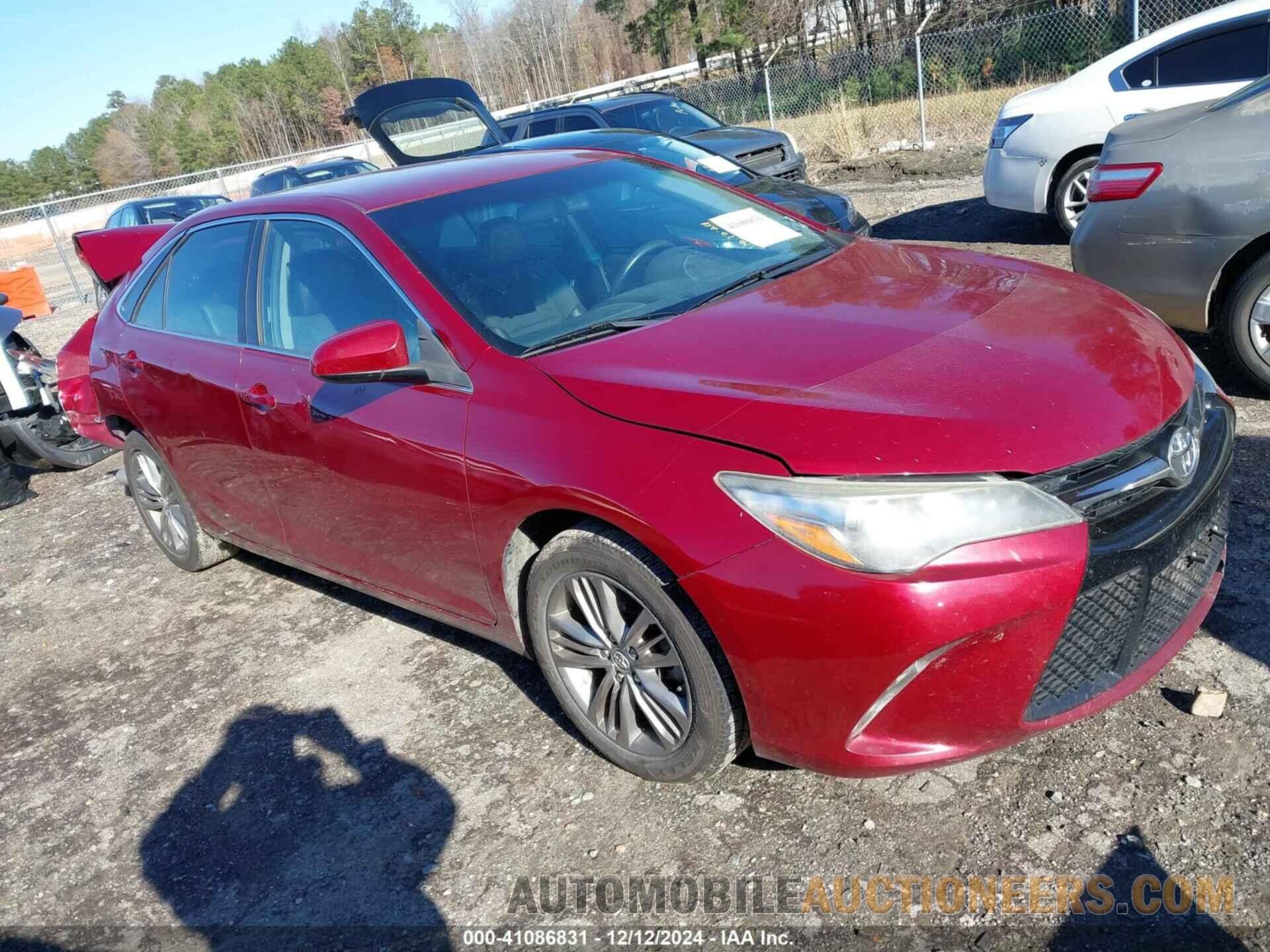 4T1BF1FK4HU718737 TOYOTA CAMRY 2017