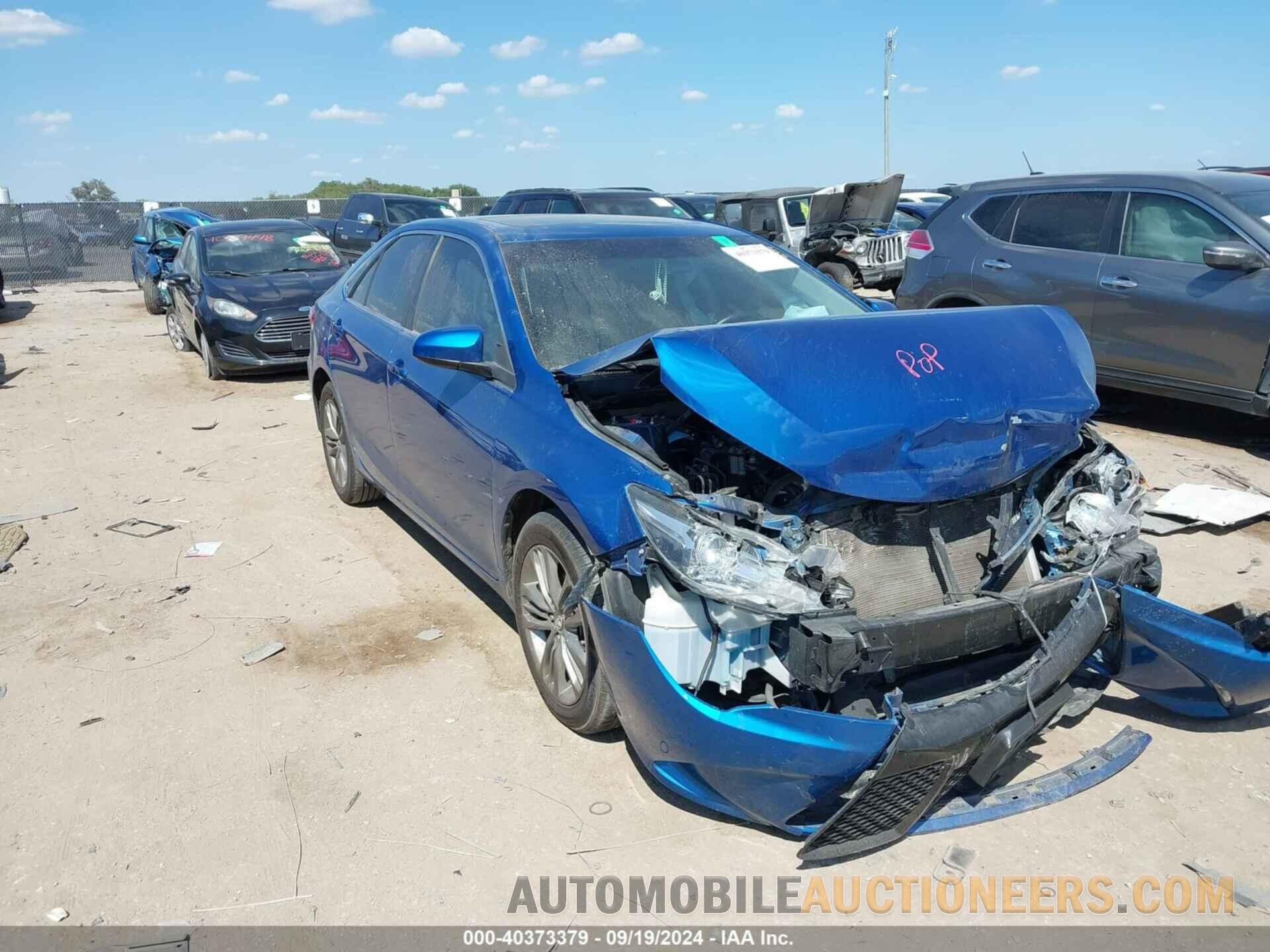 4T1BF1FK4HU739846 TOYOTA CAMRY 2017