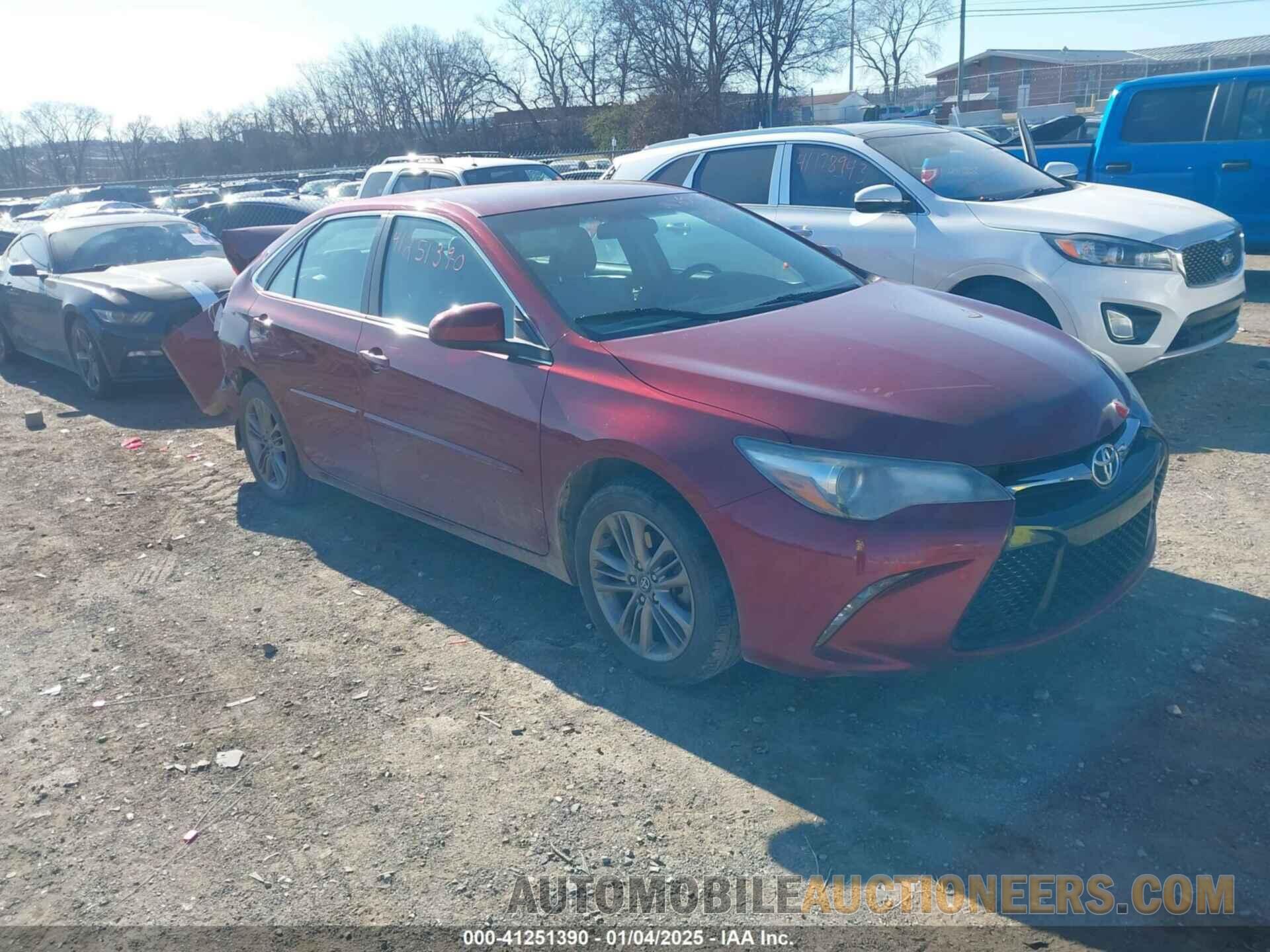 4T1BF1FK4HU766013 TOYOTA CAMRY 2017