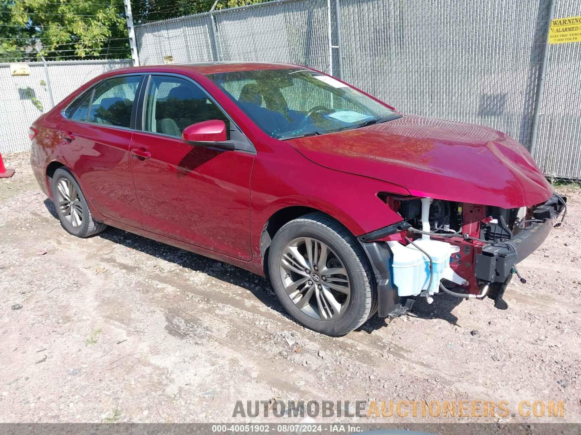 4T1BF1FK4HU811483 TOYOTA CAMRY 2017