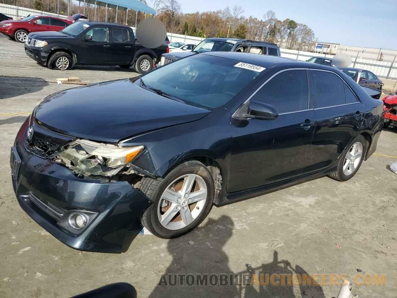 4T1BF1FK5CU015379 TOYOTA CAMRY 2012