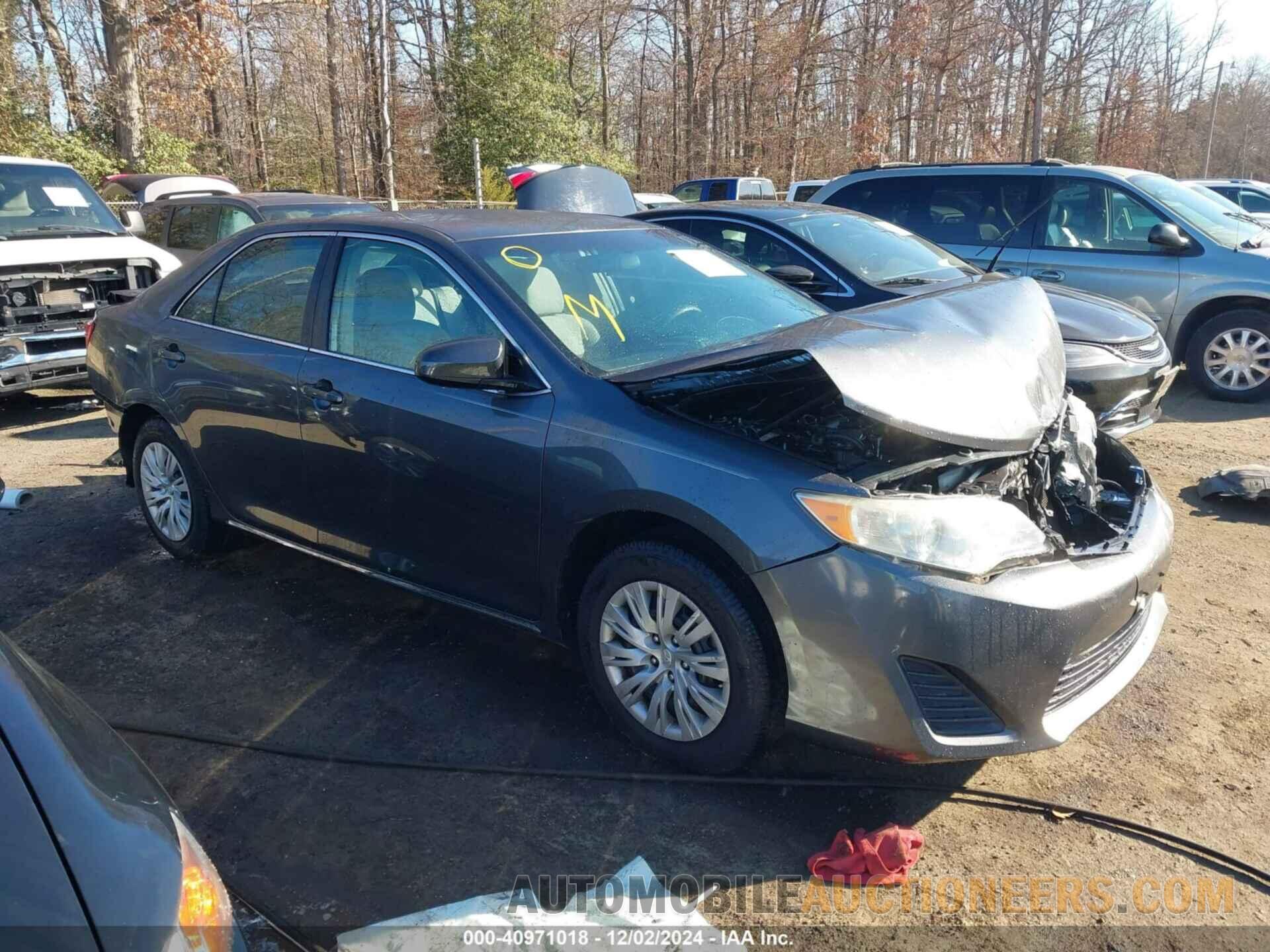 4T1BF1FK5CU066994 TOYOTA CAMRY 2012