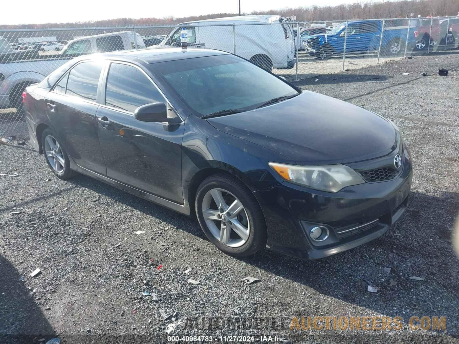 4T1BF1FK5CU091605 TOYOTA CAMRY 2012