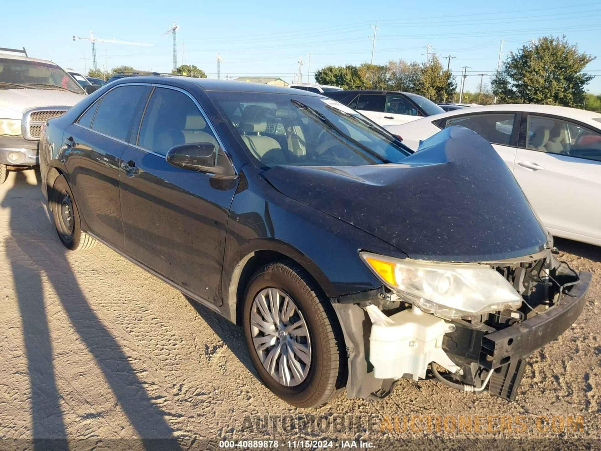 4T1BF1FK5CU136302 TOYOTA CAMRY 2012