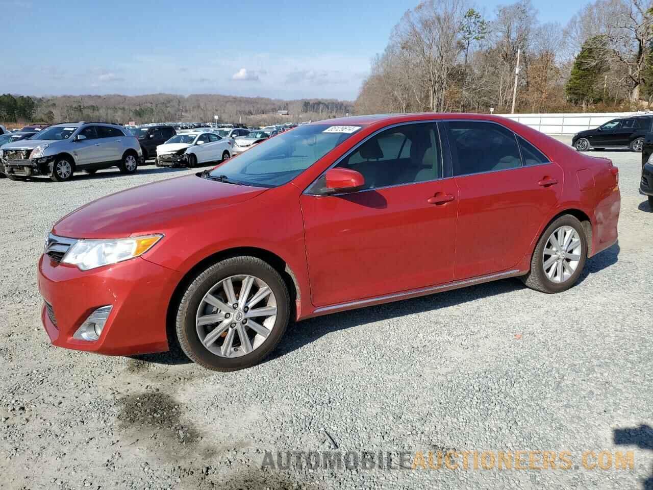 4T1BF1FK5CU505658 TOYOTA CAMRY 2012