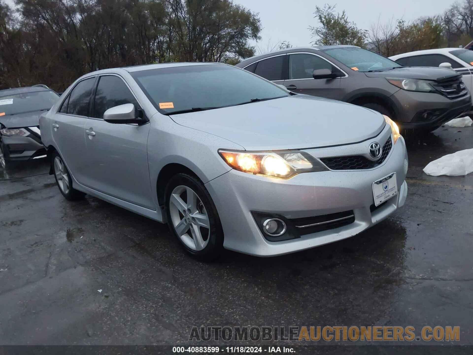 4T1BF1FK5CU508723 TOYOTA CAMRY 2012