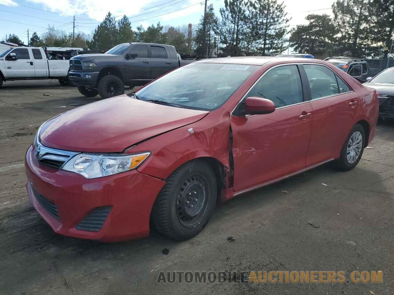 4T1BF1FK5CU538448 TOYOTA CAMRY 2012