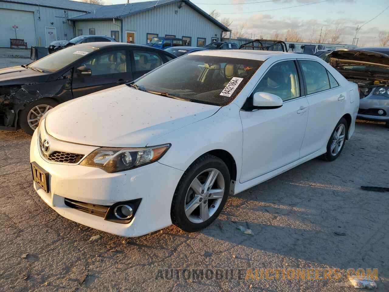 4T1BF1FK5CU554309 TOYOTA CAMRY 2012