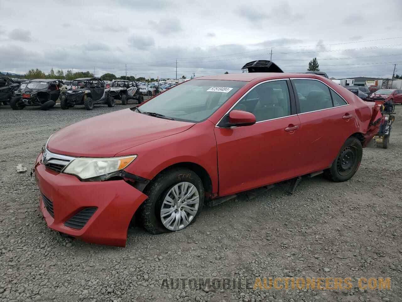 4T1BF1FK5CU558781 TOYOTA CAMRY 2012