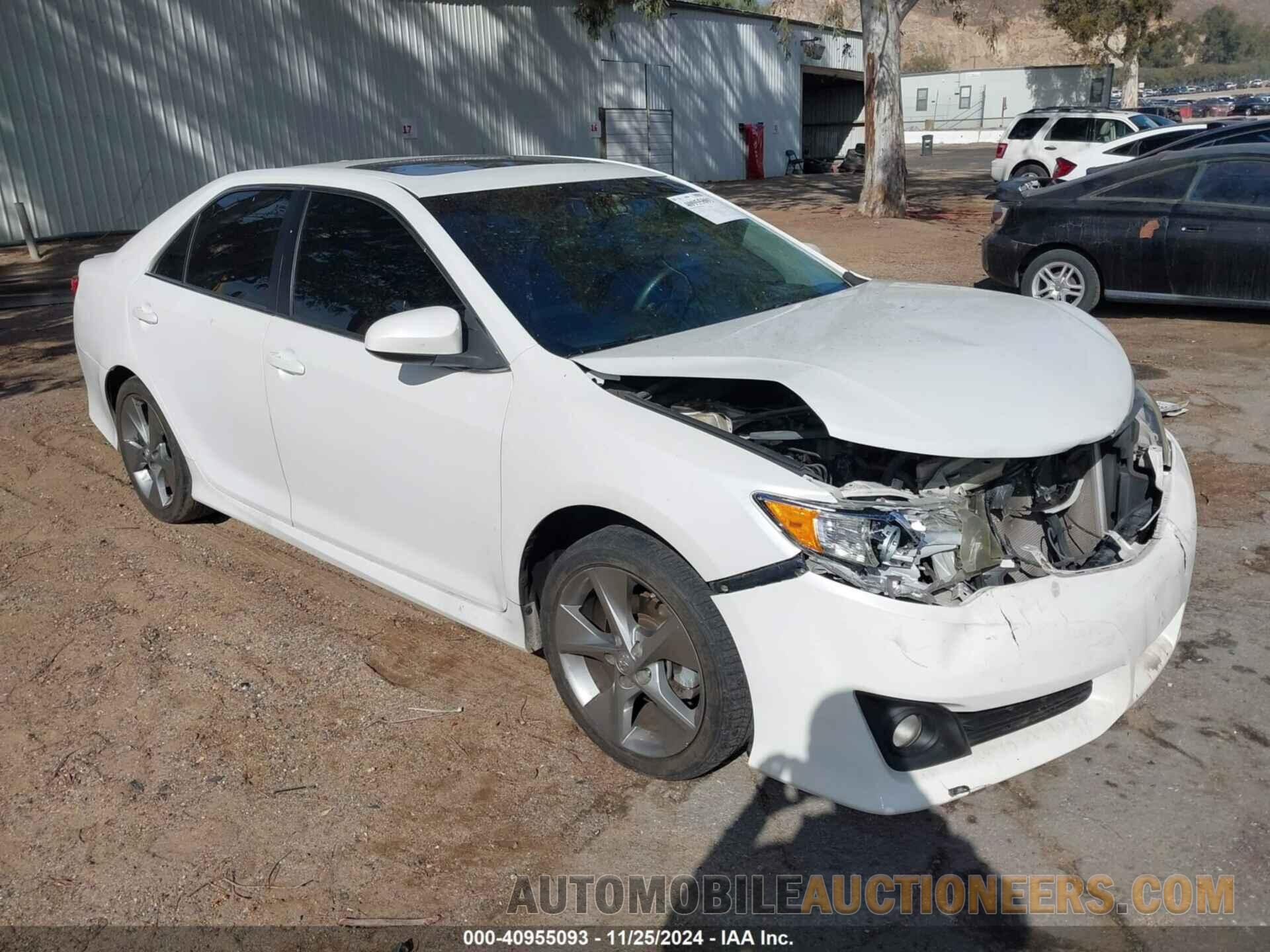 4T1BF1FK5CU625928 TOYOTA CAMRY 2012