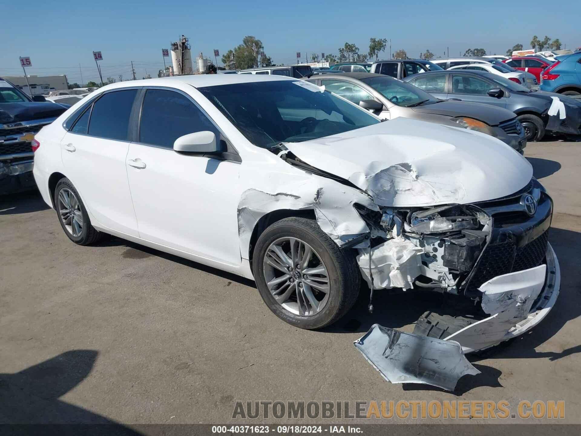 4T1BF1FK5GU183562 TOYOTA CAMRY 2016