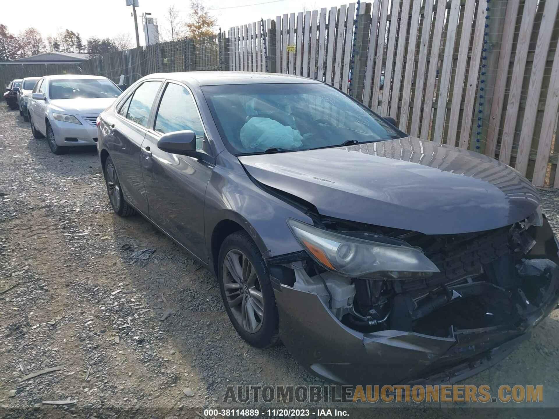 4T1BF1FK5GU184386 TOYOTA CAMRY 2016