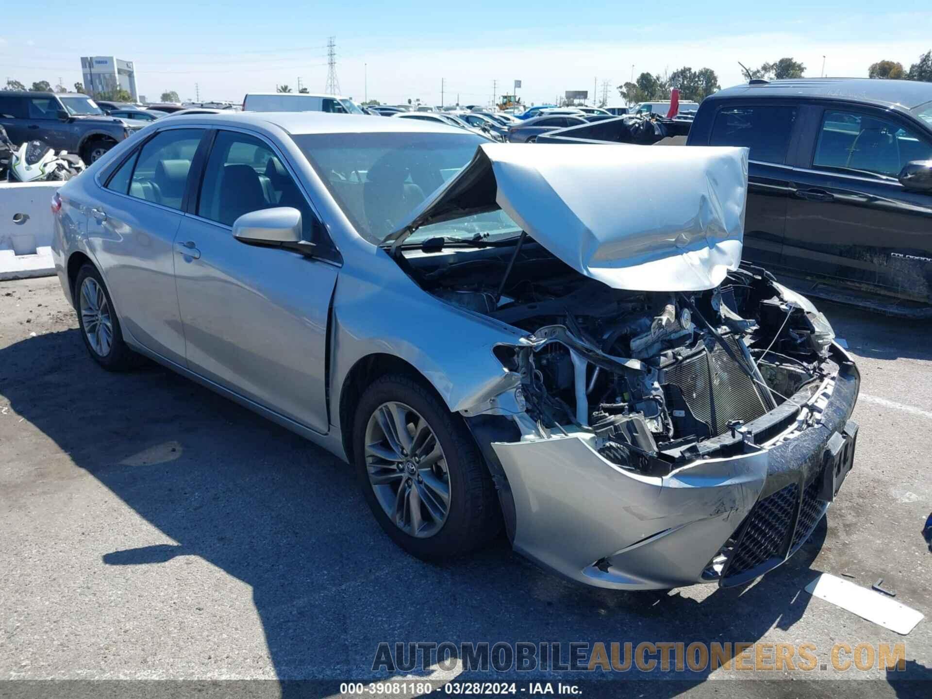 4T1BF1FK5GU192424 TOYOTA CAMRY 2016