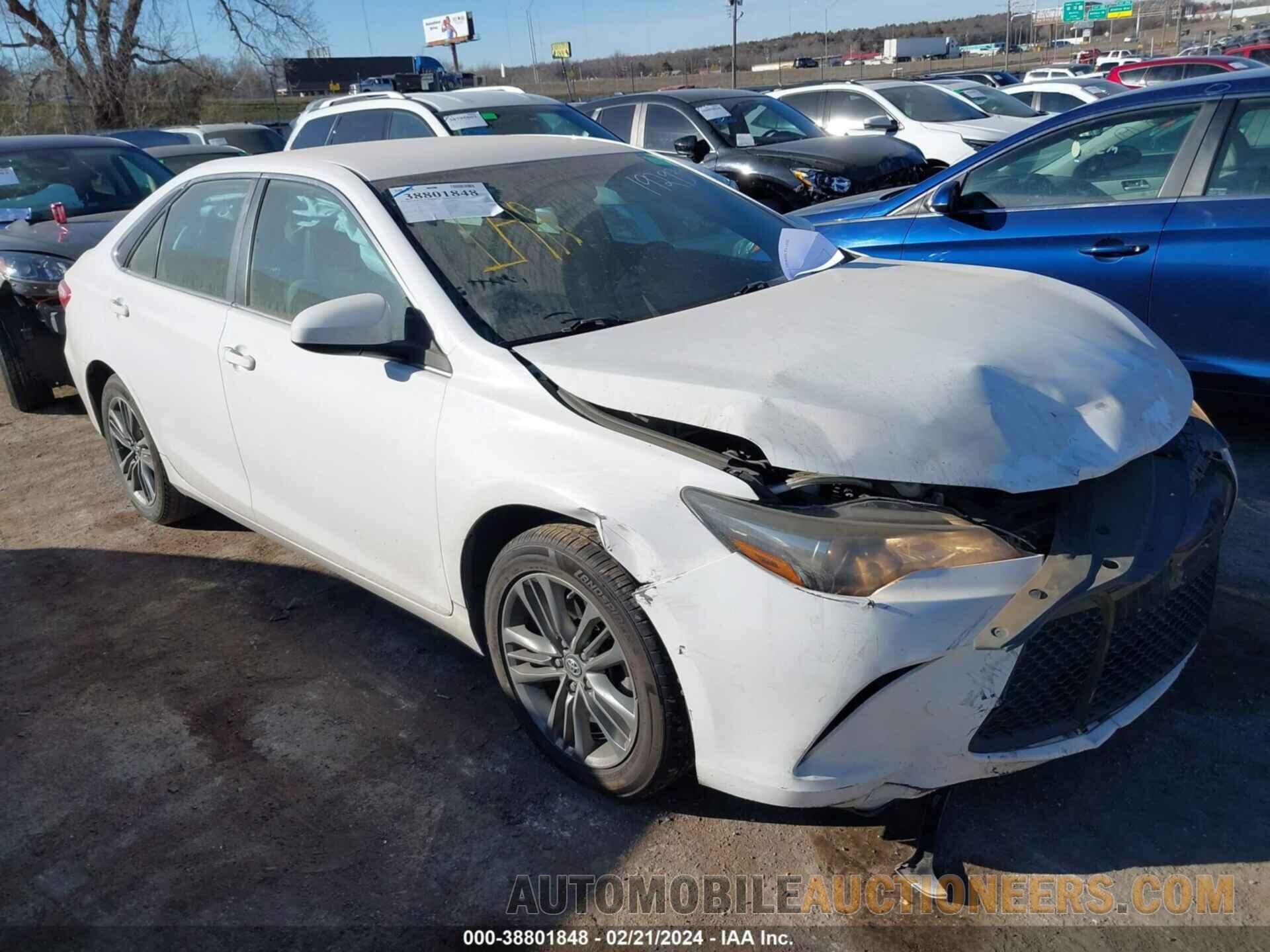 4T1BF1FK5GU192939 TOYOTA CAMRY 2016