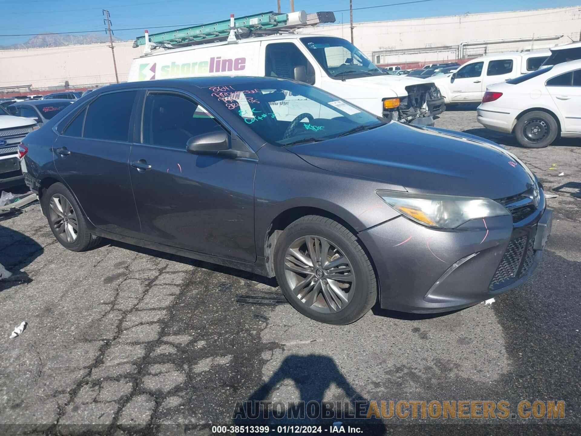 4T1BF1FK5GU206595 TOYOTA CAMRY 2016