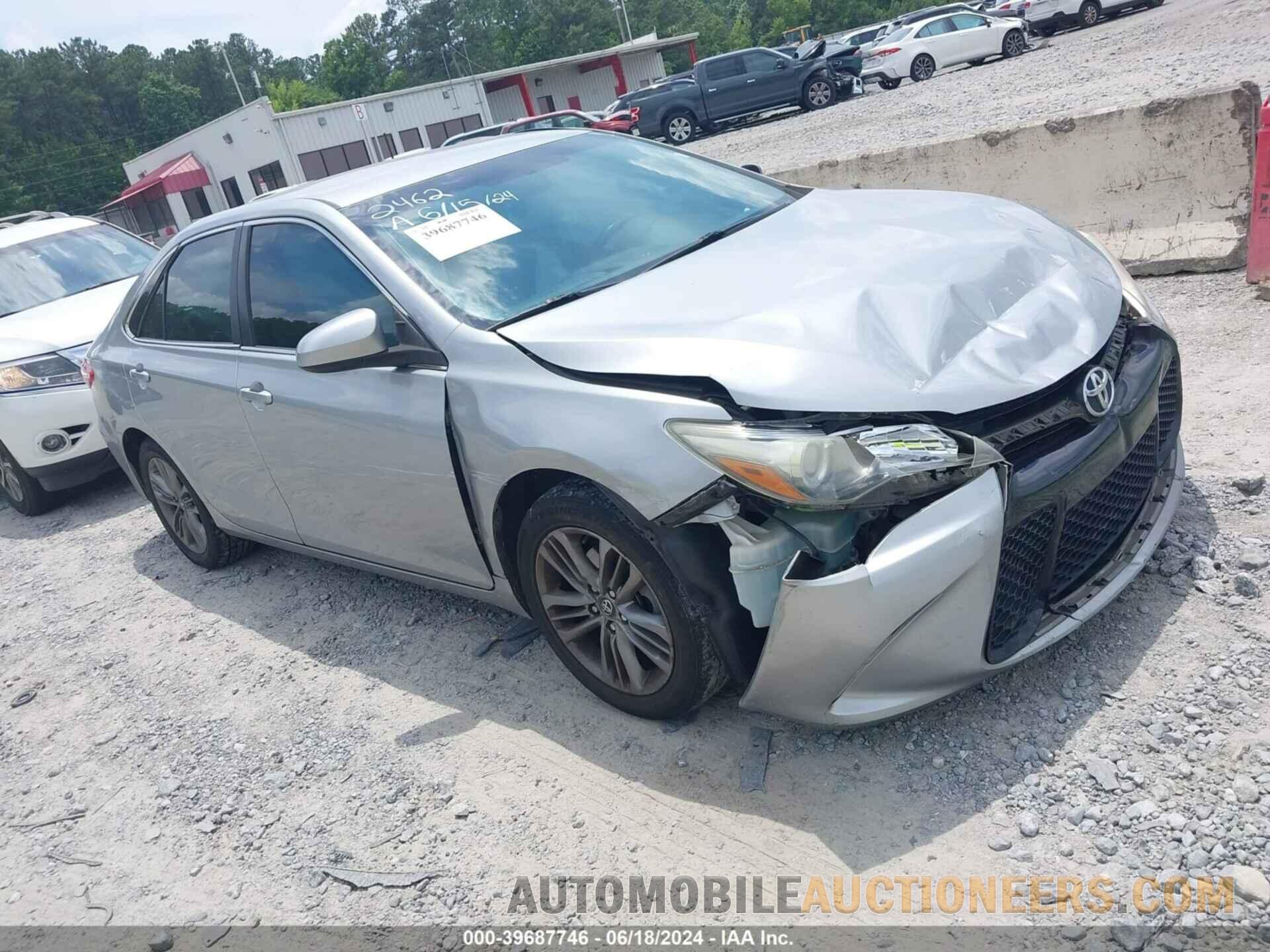 4T1BF1FK5GU212462 TOYOTA CAMRY 2016