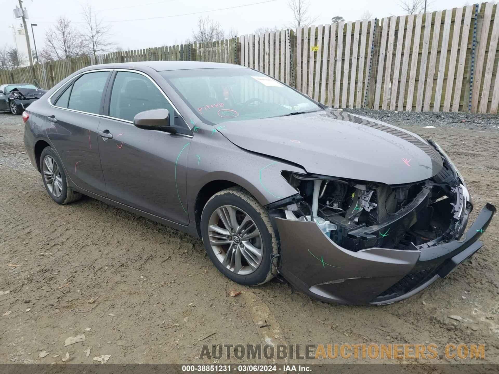 4T1BF1FK5GU232520 TOYOTA CAMRY 2016