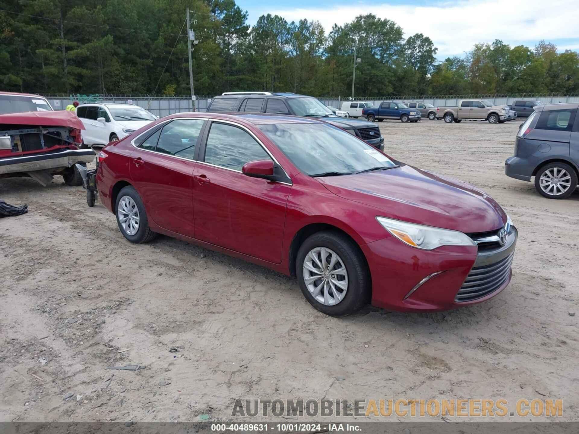 4T1BF1FK5GU516259 TOYOTA CAMRY 2016